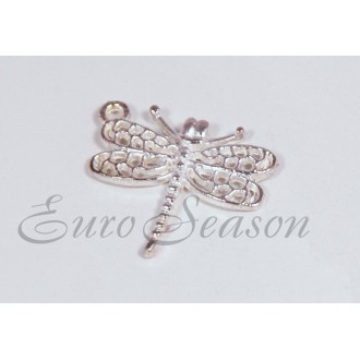 Подвеска мет.№345 25х22мм цв.Silver (цена за 1шт)